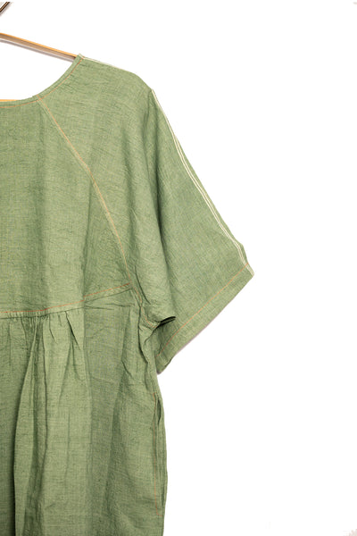 Freedom dress in linen