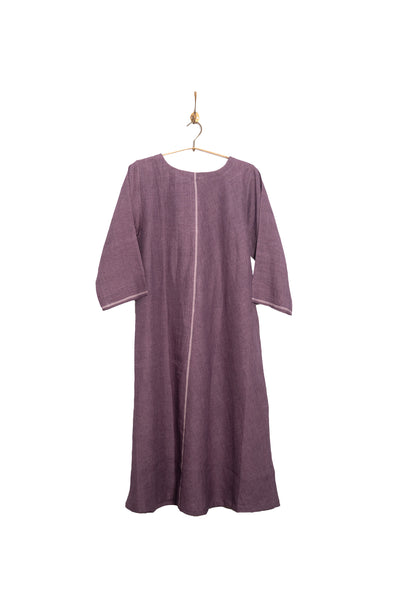 Amethyst classic dress in linen