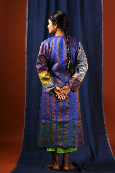 Chogha silk jacket set