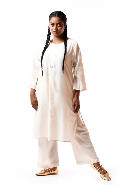 Kokila set in Ivory