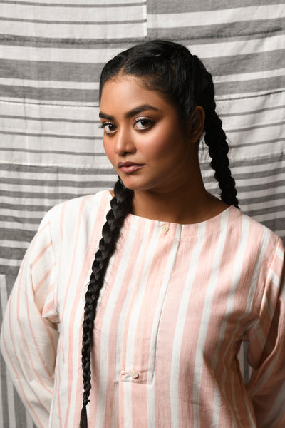 Kokila set in stripes