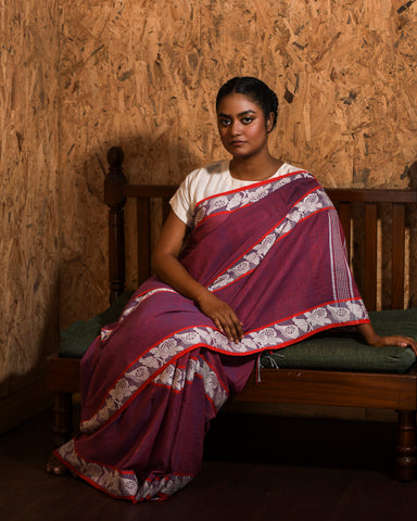 Shankha Padma saree / Anar