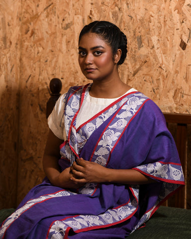 Shankha Padma saree / Padmaneela