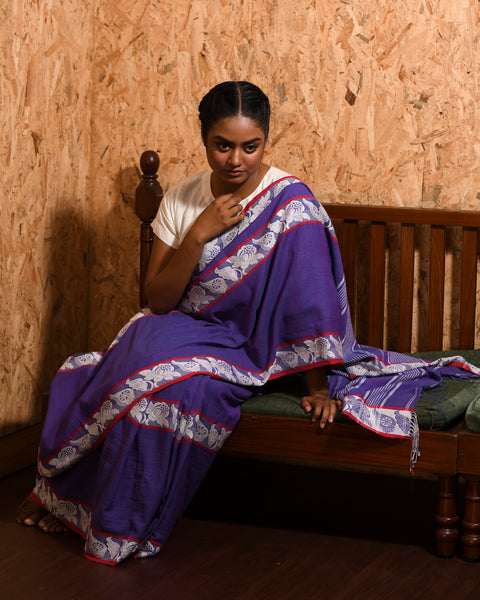 Shankha Padma saree / Padmaneela