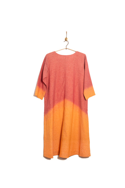 Ikat dress in signature OV-Drs style