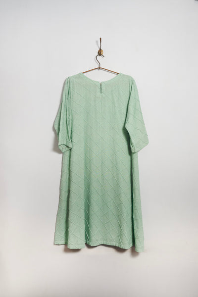 Barfi dress in indigenous cotton