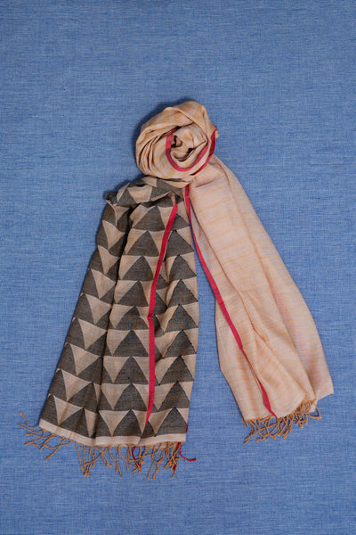 Jhorna jamdani stole