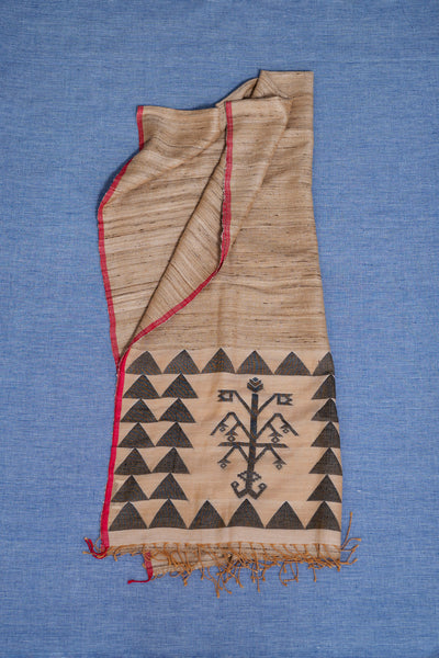 Tree of life jamdani Shawl