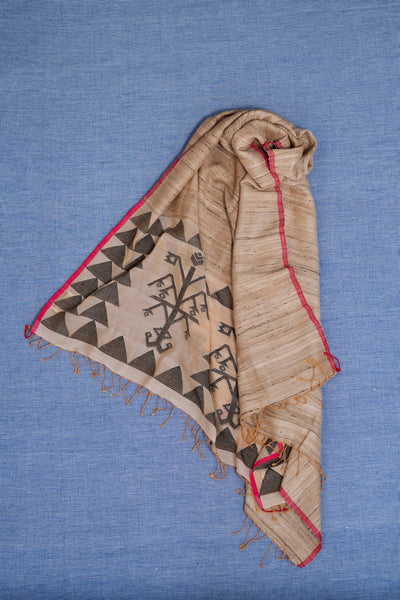 Tree of life jamdani Shawl