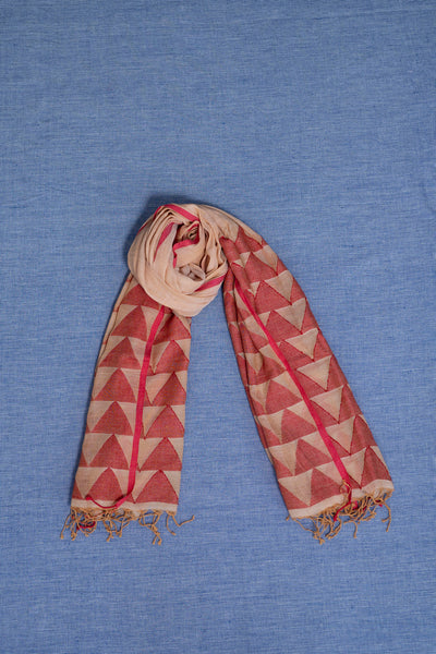 Jhorna jamdani stole