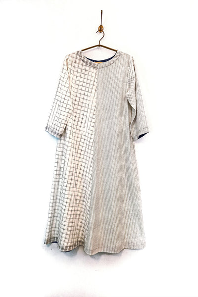 Handwoven textured dress