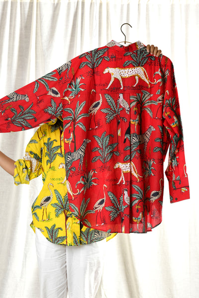 Aranyak Shirt in Red