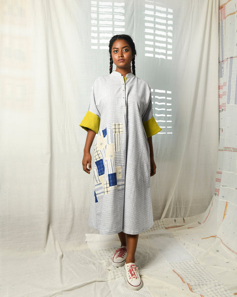 Signature Kimono kaftan in Boro