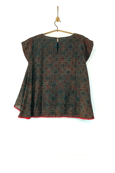 Ajrakh Bella blouse top