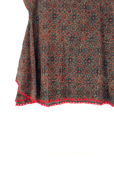 Ajrakh Bella blouse top