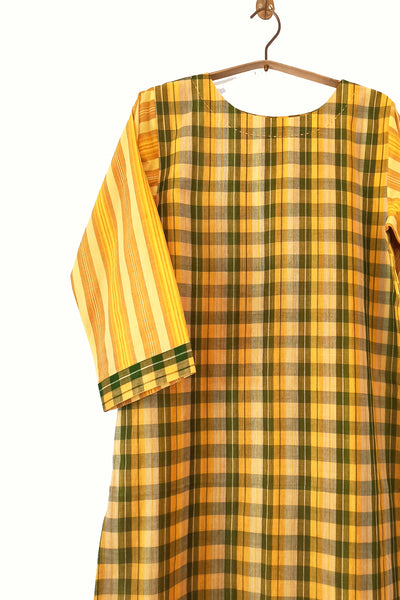 Dhonekhali layered kurta