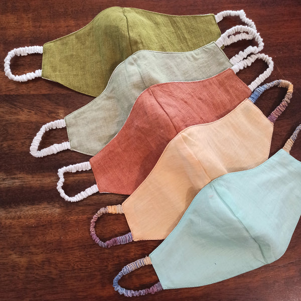 RAINDROPS pack of Cotton mask (Pack of 5)