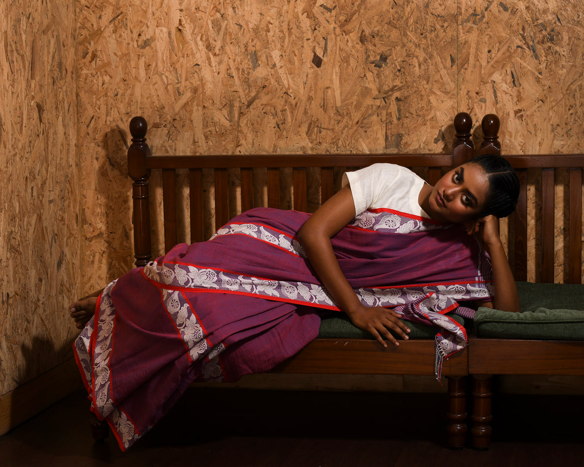 Shankha Padma saree - The Bengali NewYear collection