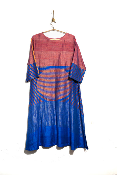 Signature Woven Circle dress (old rose)