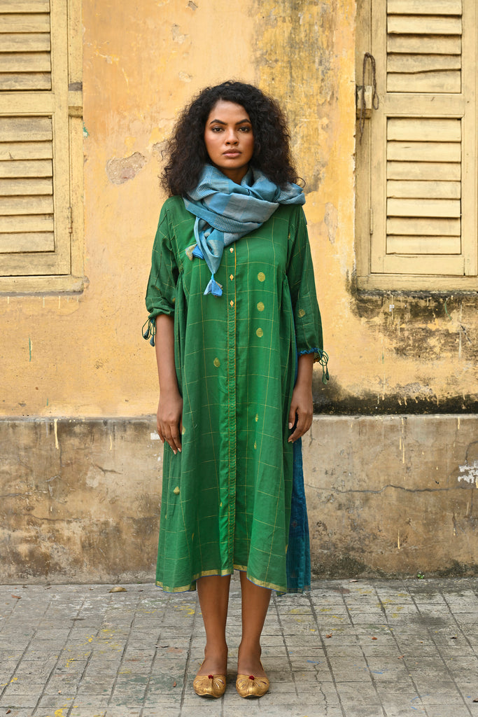 anokhi cotton dresses ANOKHI COTTON HAND BLOCK PRINT ANARKALI SET L / WANT