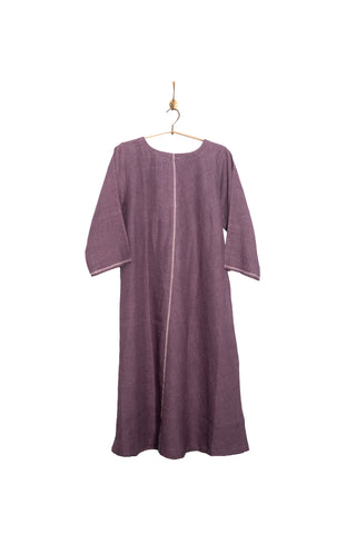 Amethyst classic dress in linen