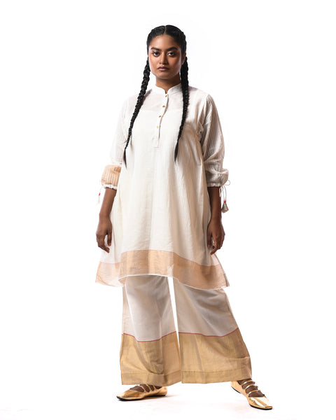 Anokhi set in Ivory - gold