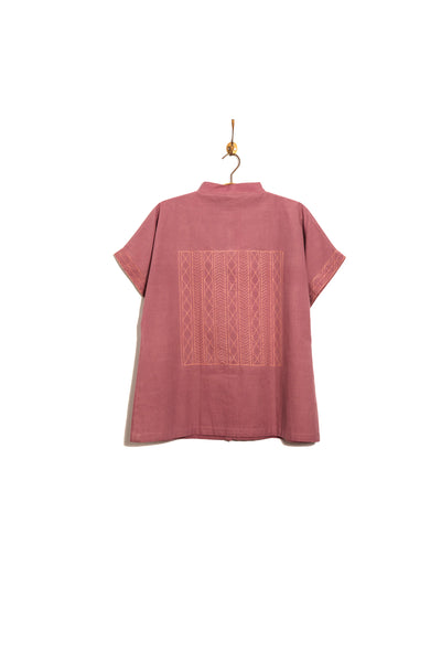 Natural dyed OV-Shirt