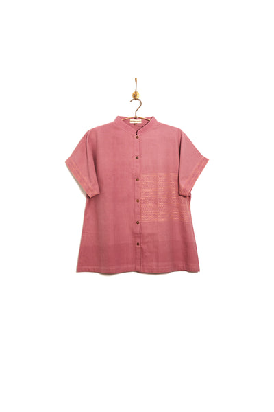 Natural dyed OV-Shirt