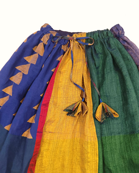 Johuree colour blocked skirt
