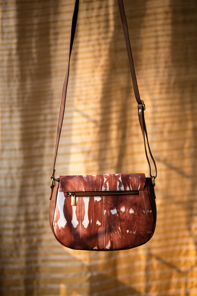 Leather Short sling (Mocha)