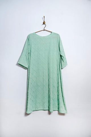 Barfi dress in indigenous cotton