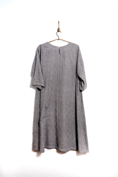 Barfi dress in indigenous cotton