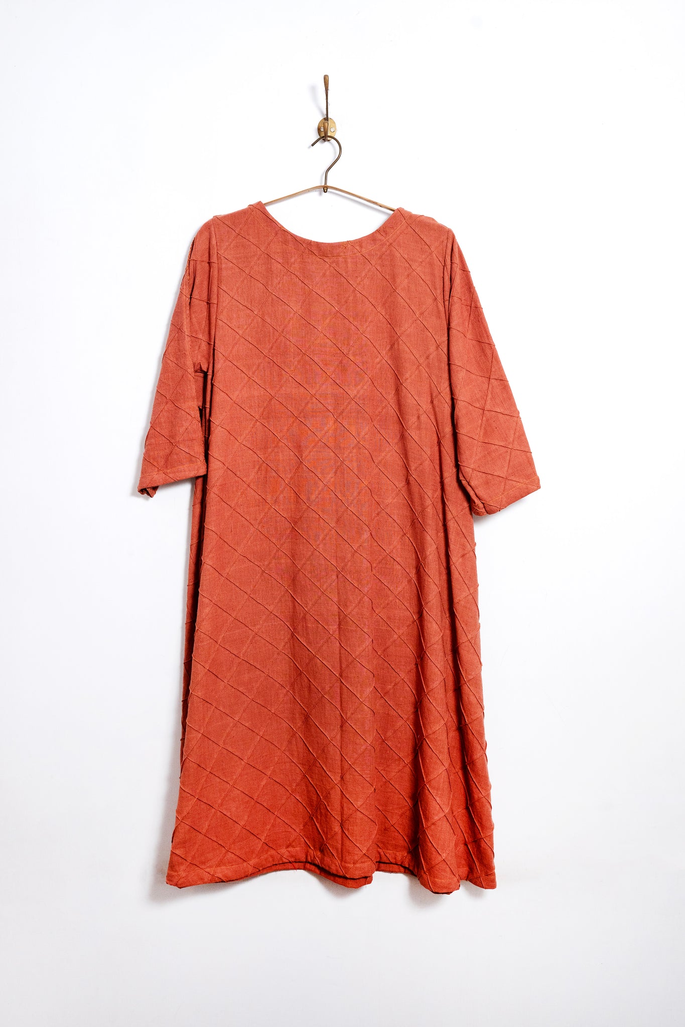 Barfi dress in indigenous cotton
