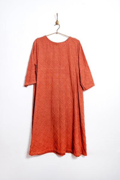 Barfi dress in indigenous cotton