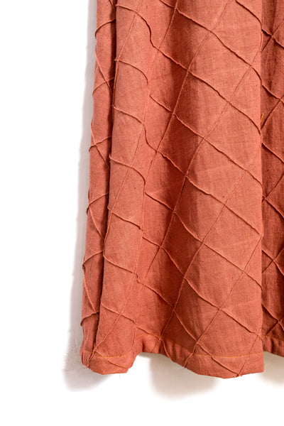 Barfi dress in indigenous cotton