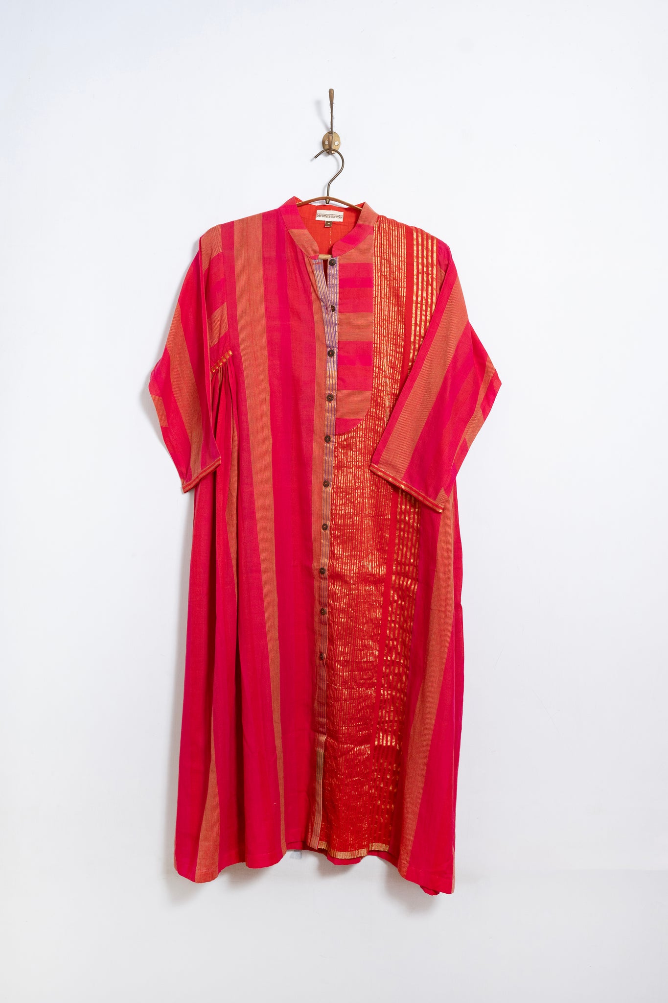 Anokhi striped zari dress