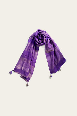 Dotaar stole in amethyst gold