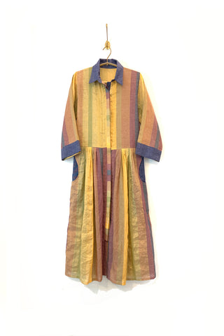 Multi Zari shirt dress