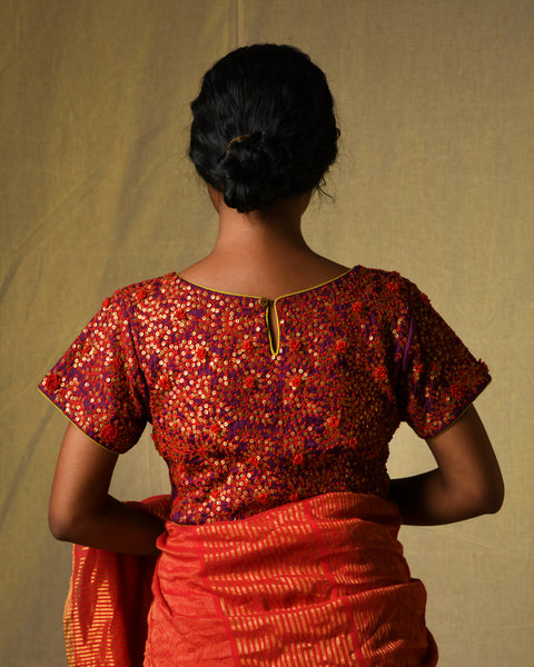 Banaphool hand embroidered blouse