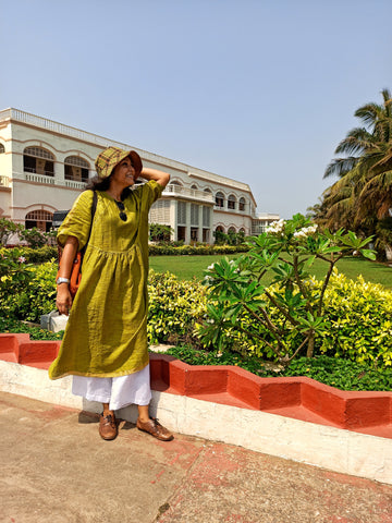 Freedom Dress in linen