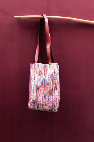 Silver Jhola tote